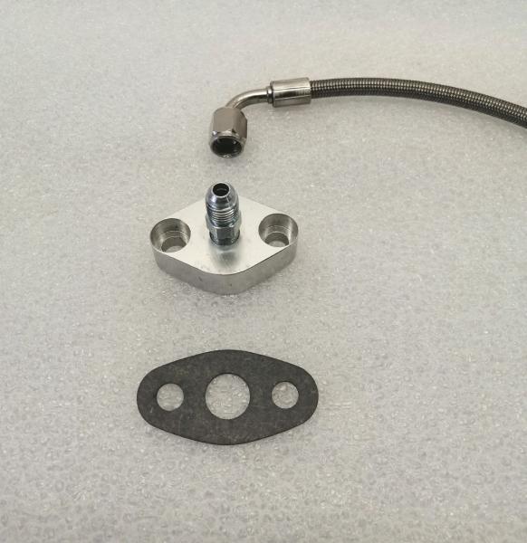 Ölzulaufleitung VR6 R32 Turbo Anschluss am Ölfiltergehäuse Garrett / Pulsar GT40 GT42 GTX40 GTX42 Turbobandit